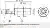 Picture of Ind.andur IME, M12, Sn=4mm, Shielded, PNP-NC, kere 44mm, pistik M12 4-pin, SICK
